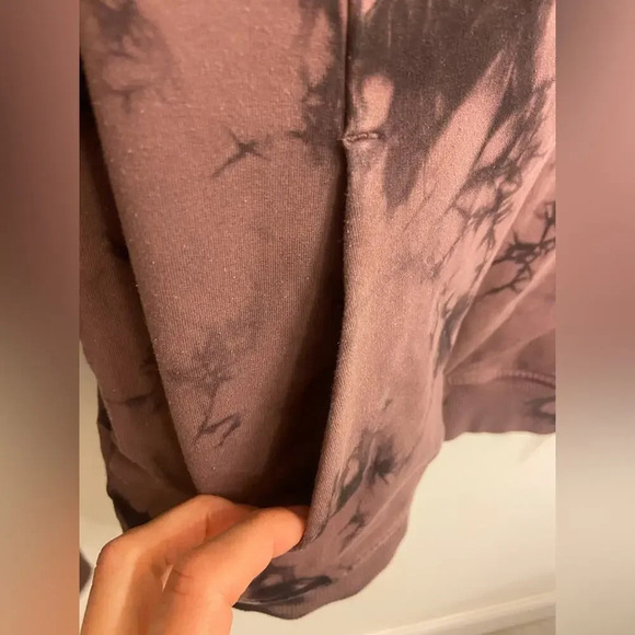 Lululemon Scuba Crew Shibori Purple Size 10 - Picture 6 of 8